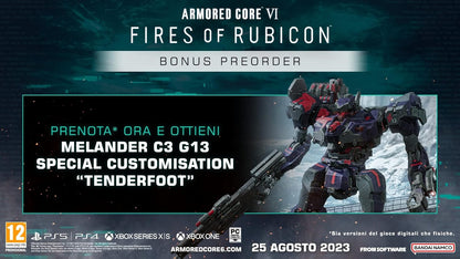 Armored Core VI: Fires of Rubicon Launch ED. PS4 PS4 STANDARD