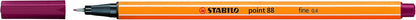Fineliner - STABILO point 88 - Pack of 10