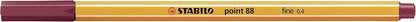 Fineliner - STABILO point 88 - Pack of 10