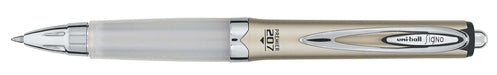 OSAMA Signo 207 Premier - Penna Gel a Sfera Punta 0.7 mm Elegante a Inchiostro Nero, Prodotto per Cancelleria e Cartoleria Tratto Fluido Rapida Asciugatura non Sbava Penne Gel Ideali come Penna Regalo