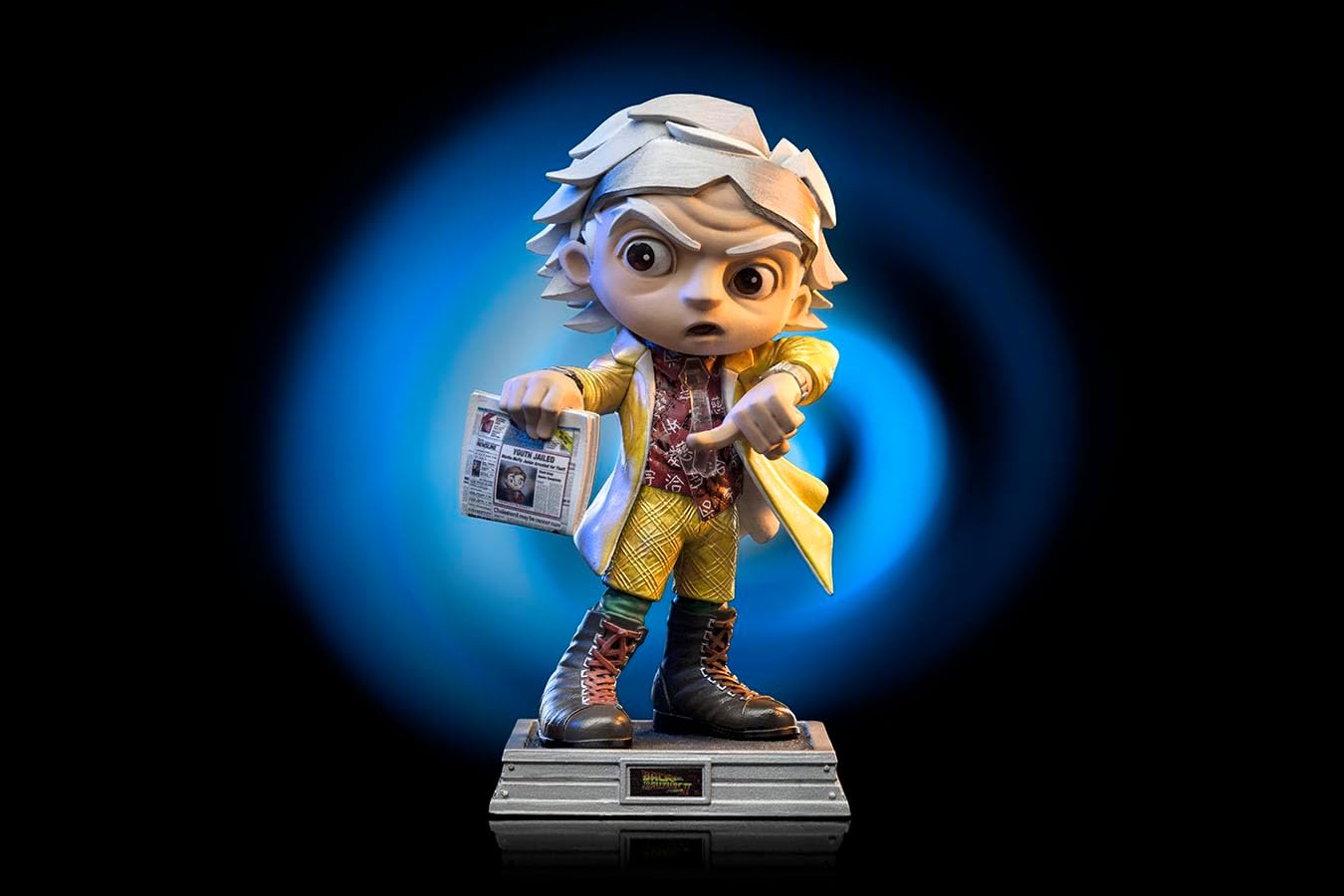 Iron Studios Retour vers le futur II figurine Mini Co. PVC Doc Brown 15 cm