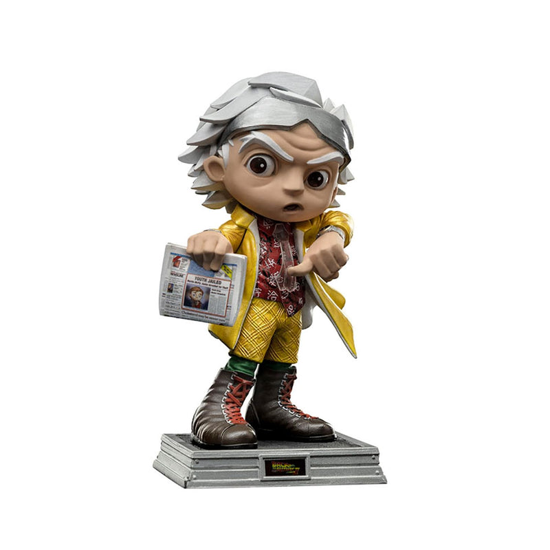Iron Studios Retour vers le futur II figurine Mini Co. PVC Doc Brown 15 cm