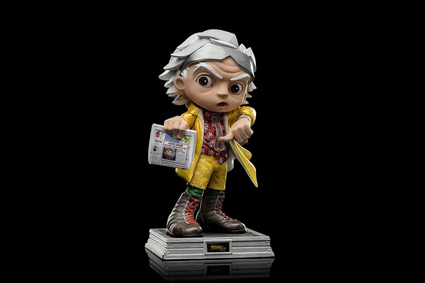 Iron Studios Retour vers le futur II figurine Mini Co. PVC Doc Brown 15 cm