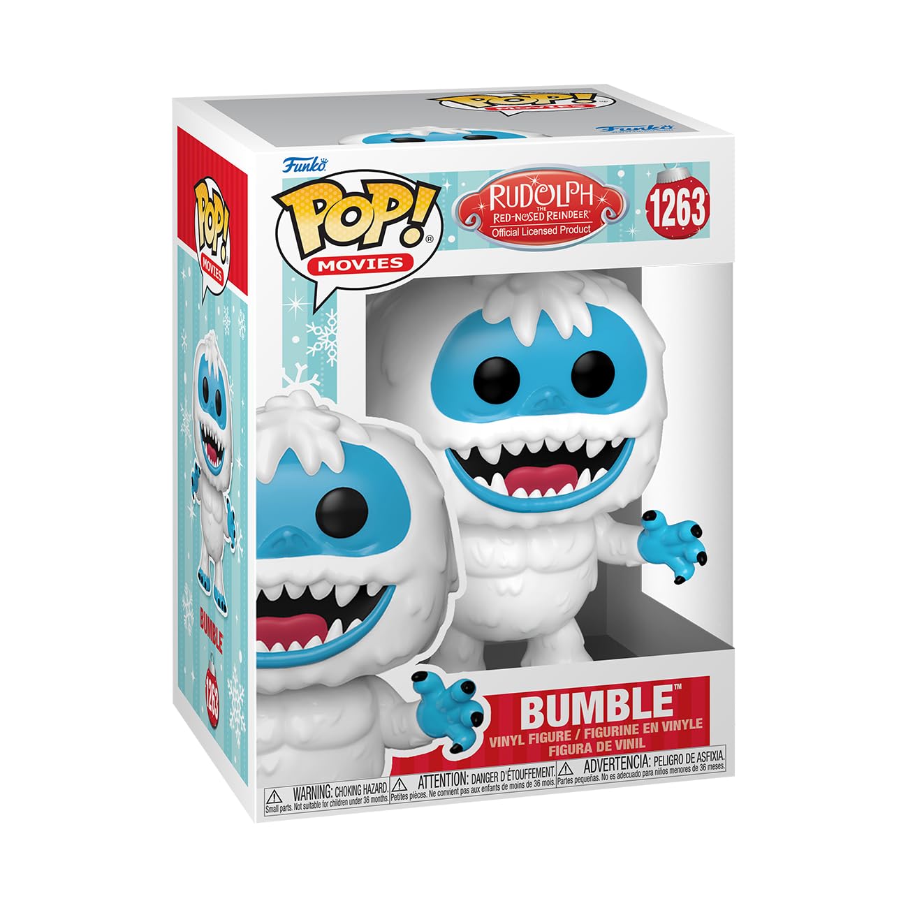 Funko POP! Movies: Rudolph - Bumble - Rudolph the Red-Nosed Reindeer - Collectable Vinyl Figure - Gift Idea - Official Merchandise - Toys for Kids & Adults - Movies Fans - Model Figure for Collectors