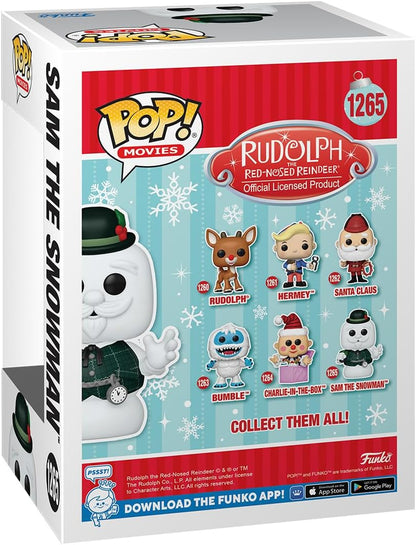 Funko POP! Movies: Rudolph - Sam the Snowman - Rudolph the Red-Nosed Reindeer - Collectable Vinyl Figure - Gift Idea - Official Merchandise - Toys for Kids & Adults - Movies Fans