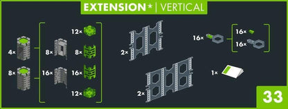 Ravensburger GraviTrax PRO Vertical Expansion Set - Marble Run STEM, Building and Construction Toys for Kids Age 8 Years +