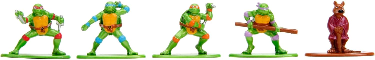 Jada Toys - Turtles Multi Pack Nanofigs, Wave 1
