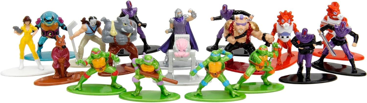 Jada Toys - Turtles Multi Pack Nanofigs, Wave 1