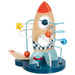 GOKI- Looping Space Orbit 21 con catapulta galáctica Juguetes para Bebés y Primera Infancia, Multicolor, Small (59973
