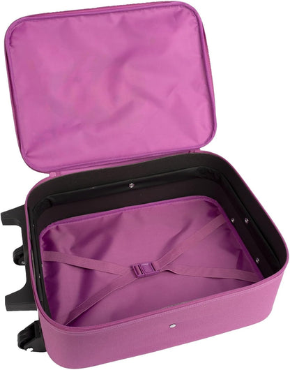 Undercover - Gabby's Dollhouse Children's Trolley - Spacious Main Compartment - Ideal Travel Companion - Adjustable and Fixable Telescopic Pole - Dimensions 46 x 32 x 16 cm, purple, Höhe: 46 cm