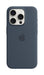 Apple - Back Cover For Mobile Phone - Magsafe Compatibility - Silicone - Storm Blue - For Iphone 15 Pro