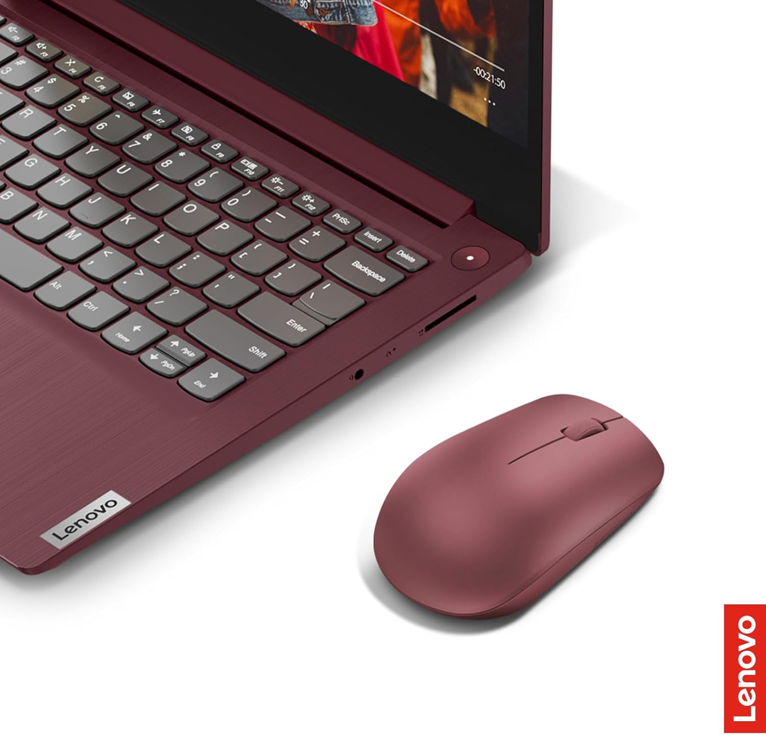 Lenovo 530 Wireless Mouse, Ambidextrous Design, Nano USB Connection, Compatible with Windows Laptops and PCs –