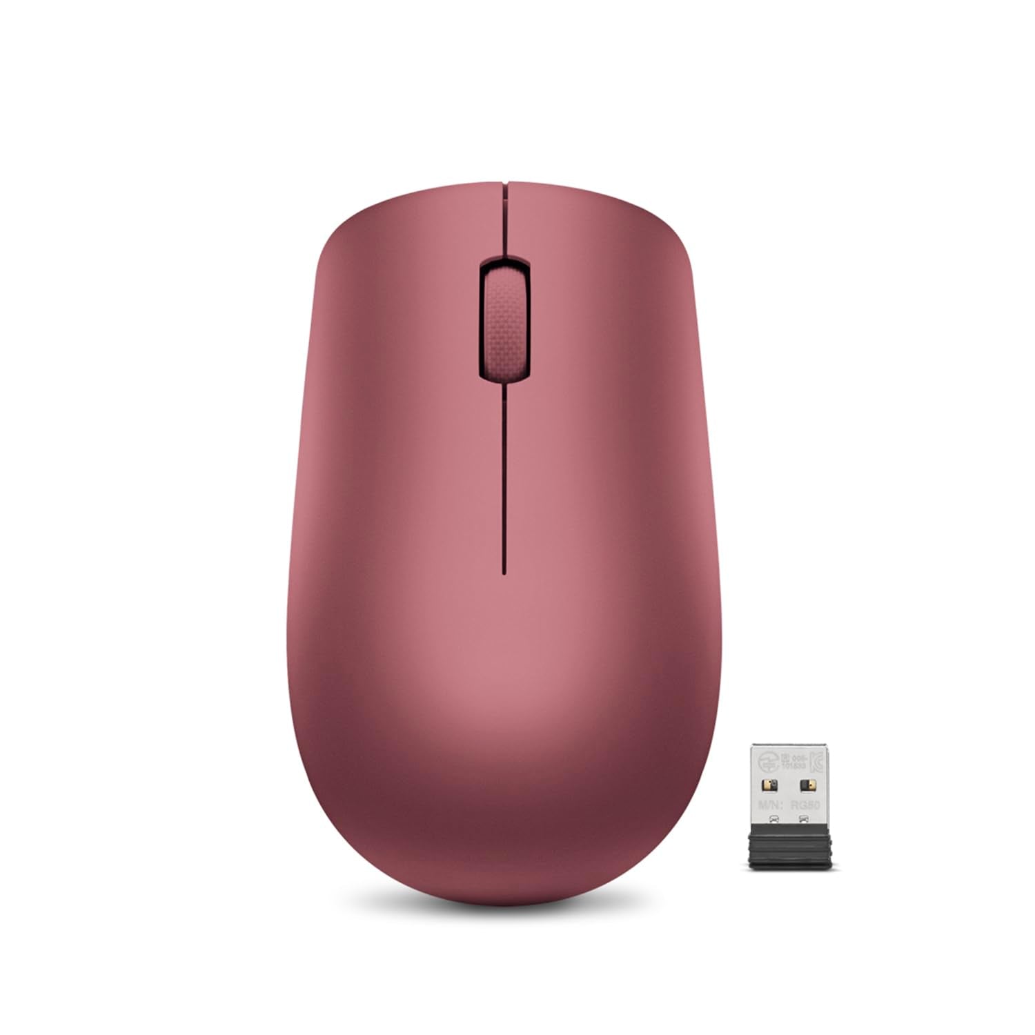 Lenovo 530 Wireless Mouse, Ambidextrous Design, Nano USB Connection, Compatible with Windows Laptops and PCs –