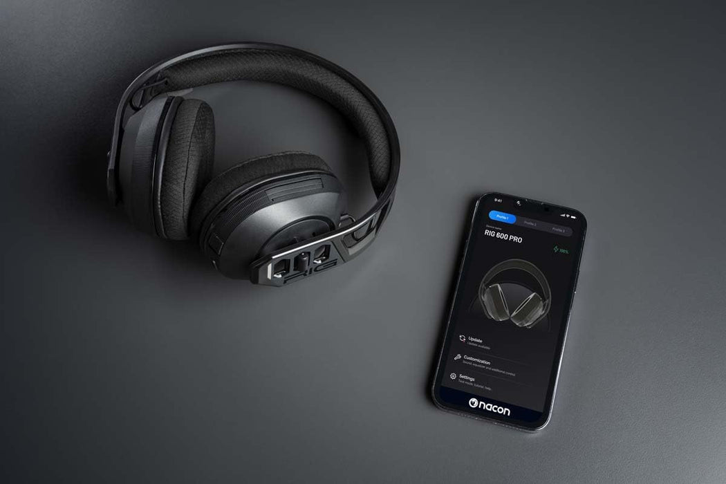 Nacon - Rig Wireless Headset 600 Pro Hx - Black