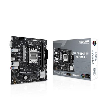 ASUS PRIME A620M-K (Socket AM5/A620/DDR5/S-ATA 6Gb/s/Micro ATX