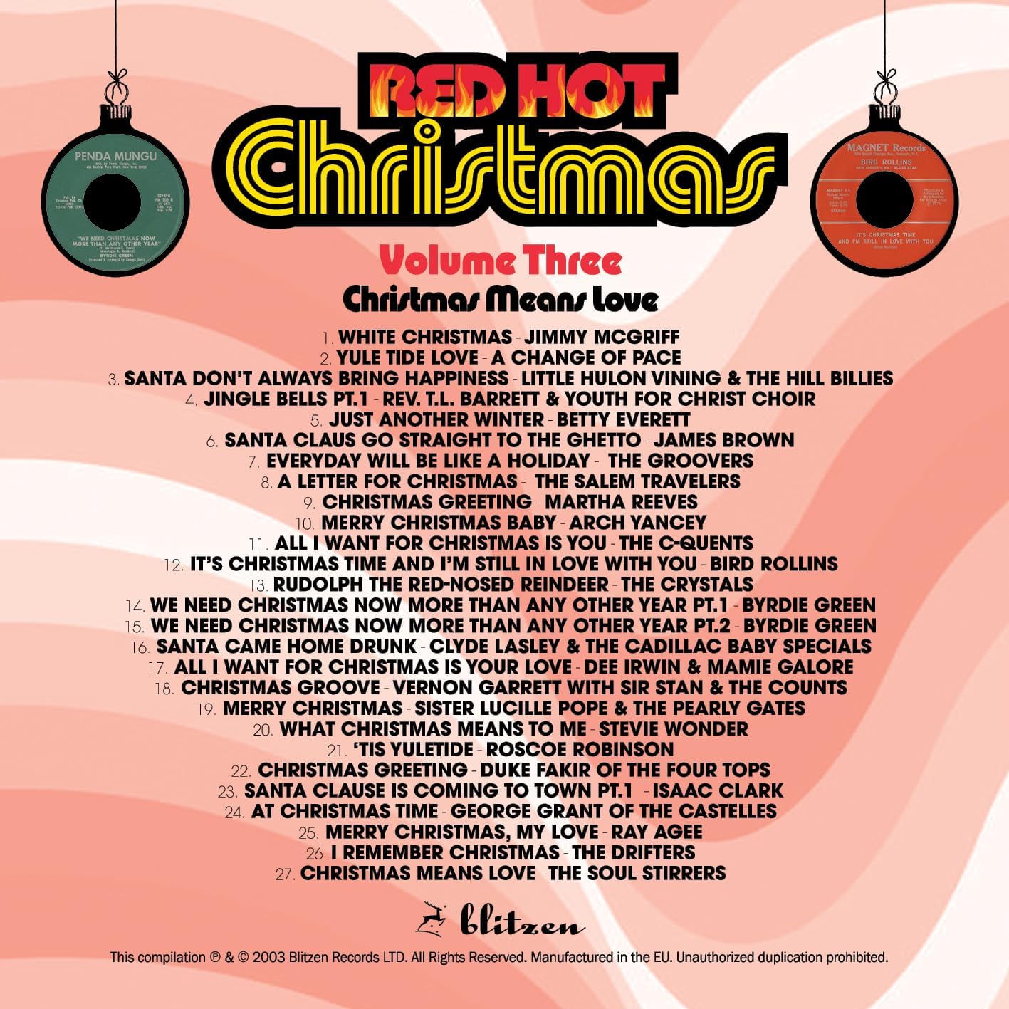 Red Hot Christmas, Vol. 3: Christmas Means Love