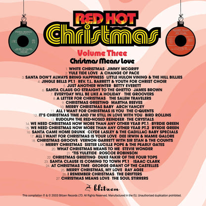 Red Hot Christmas, Vol. 3: Christmas Means Love