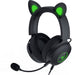 Razer Kraken Kitty Edition V2 Pro - Wired RGB Headset with Interchangeable Ears (Interchangeable Ears, Stream Reactive Lighting, TriForce Titanium 50mm Drivers, HyperClear Cardioid Mic