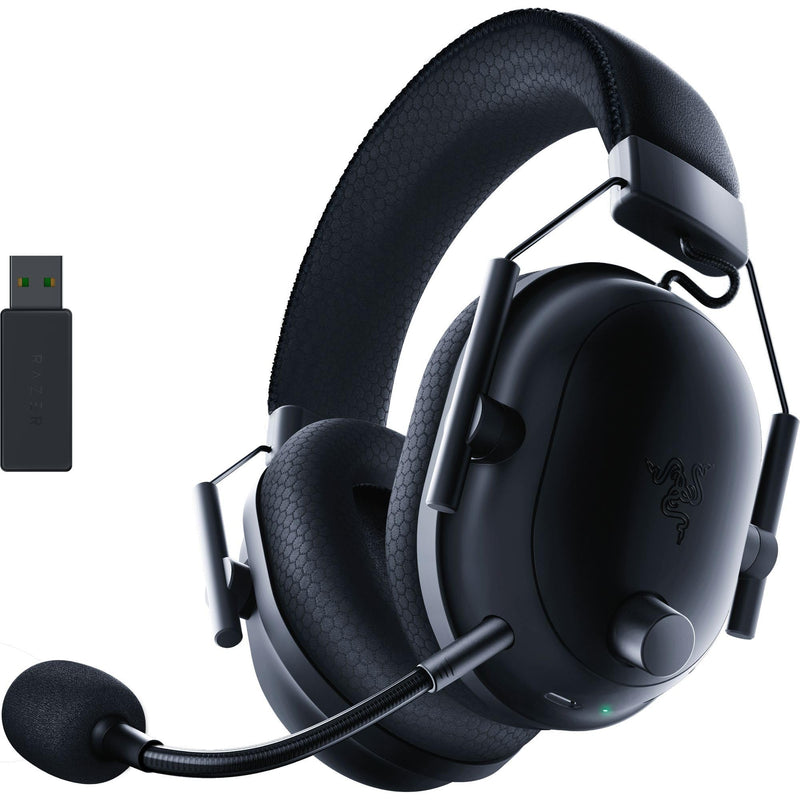 Razer BlackShark V2 Pro (2023) - Premium Wireless E-Sports Headset (HyperClear Super Wideband Mic, TriForce Titanium 50mm Driver, HyperSpeed Wireless Technology, Up to 70hrs Battery