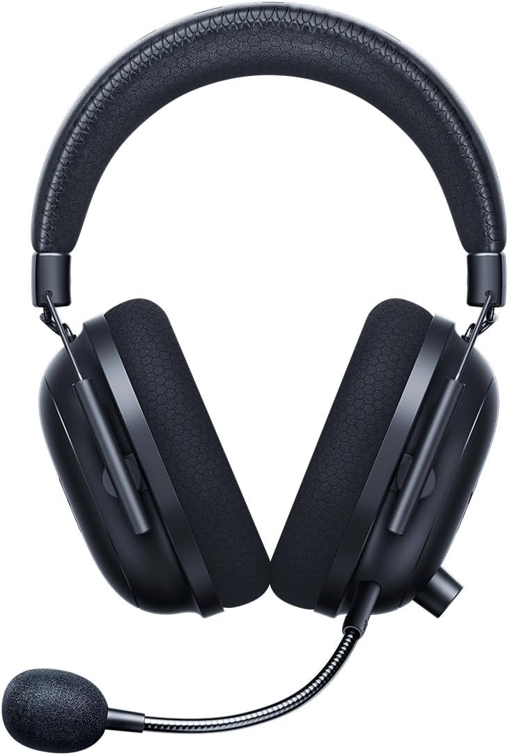 Razer BlackShark V2 Pro (2023) - Premium Wireless E-Sports Headset (HyperClear Super Wideband Mic, TriForce Titanium 50mm Driver, HyperSpeed Wireless Technology, Up to 70hrs Battery