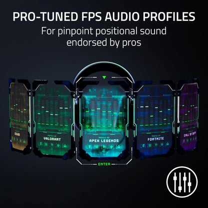 Razer BlackShark V2 Pro (2023) - Premium Wireless E-Sports Headset (HyperClear Super Wideband Mic, TriForce Titanium 50mm Driver, HyperSpeed Wireless Technology, Up to 70hrs Battery