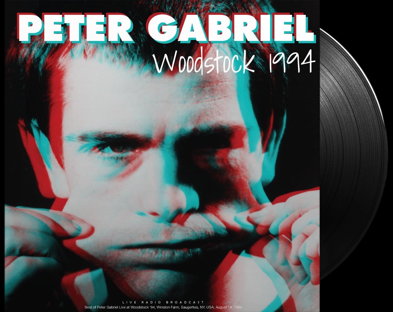 Peter Gabriel Woodstock 1994. LP.