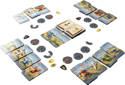 Thames & Kosmos Dragonkeepers, Exciting Card Games for Adults and Kids, Strategic Board Games for Game Night, For 2 to 4 Players, Age 8+