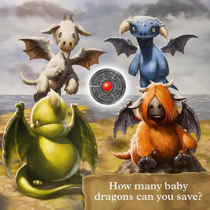 Thames & Kosmos Dragonkeepers, Exciting Card Games for Adults and Kids, Strategic Board Games for Game Night, For 2 to 4 Players, Age 8+