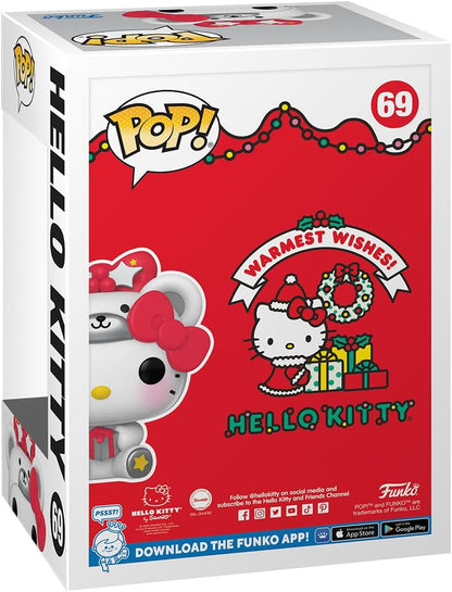 Funko POP! Sanrio: Hello Kitty - HK Polar Bear - Metallic - Collectable Vinyl Figure - Gift Idea - Official Merchandise - Toys for Kids & Adults - Model Figure for Collectors and Display
