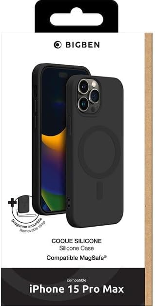 bigben Soft Case mit MagSafe Handy-Cover fur Apple