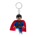 LEGO DC Super Heroes Keychain Light - Superman - 3 Inch Tall Figure (KE39H), Blue, S