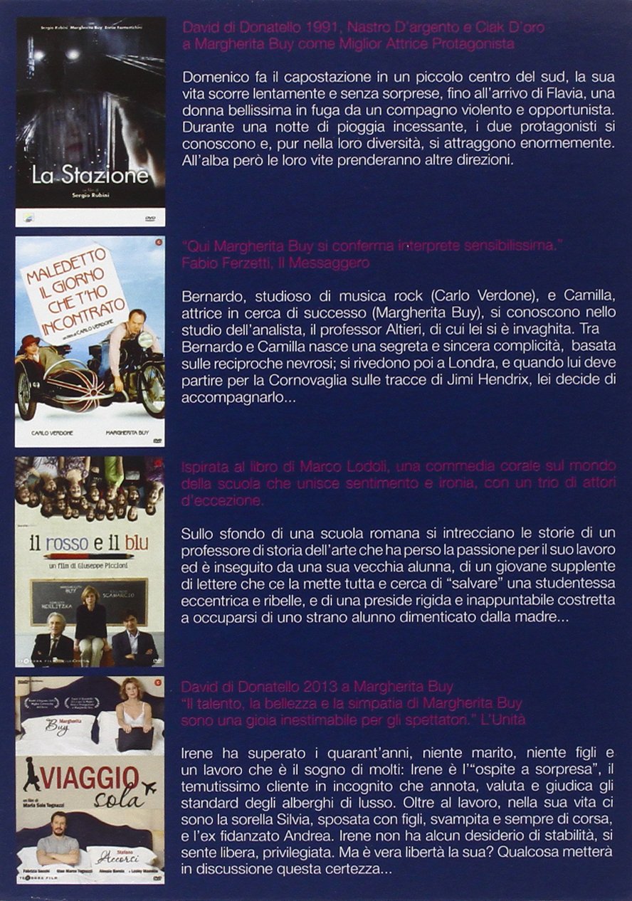 Margherita Buy Collection (Box 4 Dvd)