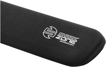 Sharkoon SHARK ZONE WR10 Ergonomic Deluxe Memory Foam Wrist Rest Black