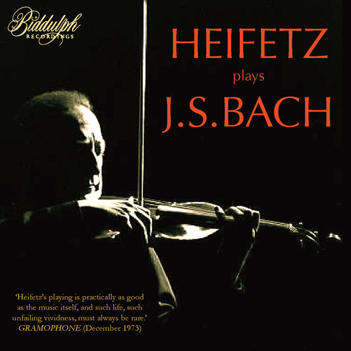 Heifetz Plays J.S. Bach