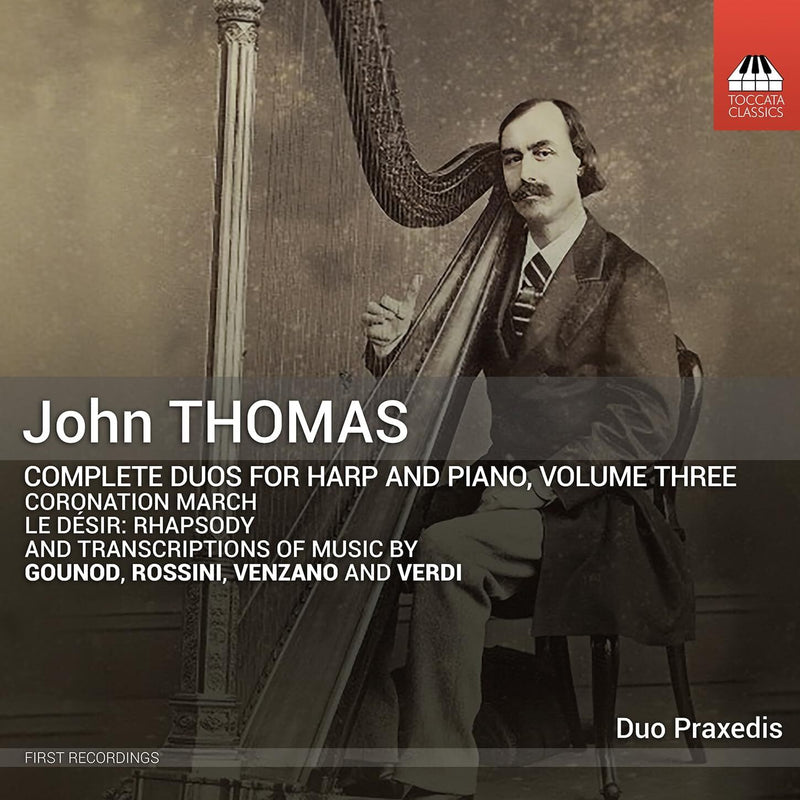John Thomas: Complete Duos for Harp and Piano - Volume 3