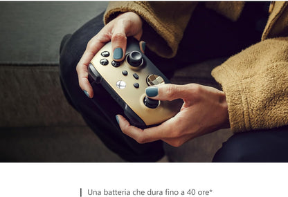 Xbox Wireless Controller – Gold Shadow Special Edition for Xbox Series X|S, Xbox One, and Windows Devices