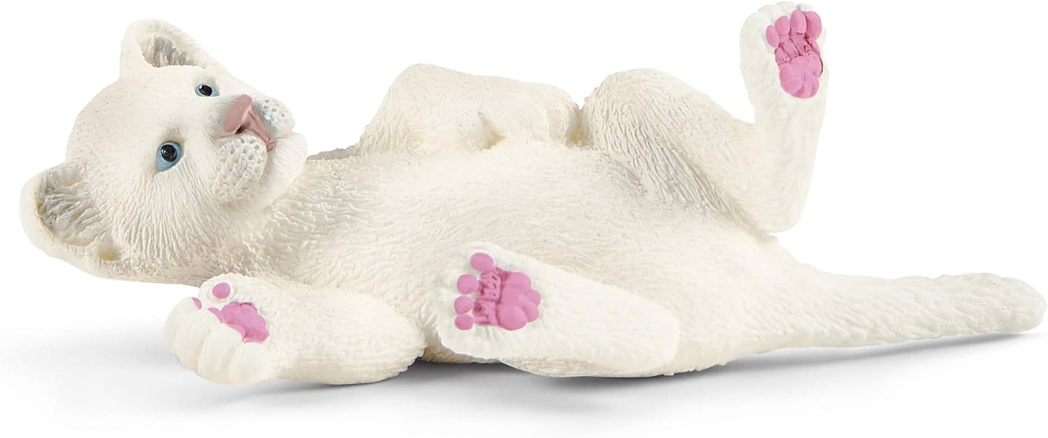 SCHLEICH 42505n Lion mother with cubs Wild Life Toy Figurine for children aged 3-8 Years
