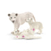 SCHLEICH 42505n Lion mother with cubs Wild Life Toy Figurine for children aged 3-8 Years