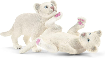 SCHLEICH 42505n Lion mother with cubs Wild Life Toy Figurine for children aged 3-8 Years
