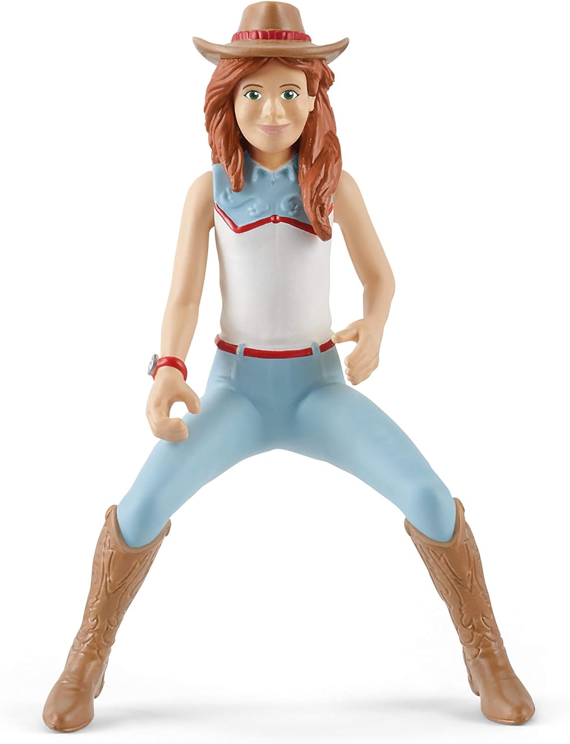 schleich HORSE CLUB 42441 12-Teiliges Pferde Set Hannahs Reitpferd - Rodeo-Reiten mit Cowgirl und Pferd, Realistisches Western Rodeo Bauernhof Pferde Spielzeug für Jungen und Mädchen ab 5 Jahren