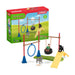 SCHLEICH 42536 Puppy Agility Training Farm World Toy Playset for children aged 3-8 Years