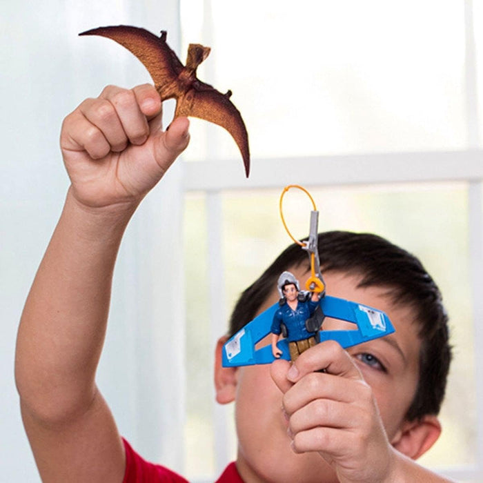 schleich 41467 Jetpack Verfolgung, für Kinder ab 5-12 Jahren, DINOSAURS - Spielset