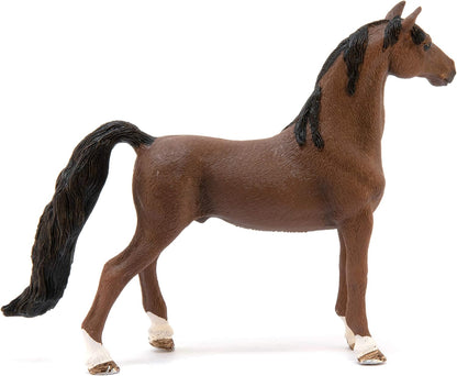 schleich 13913 American Saddlebred Wallach, ab 5 Jahren, HORSE CLUB - Spielfigur, 15 x 3 x 12 cm