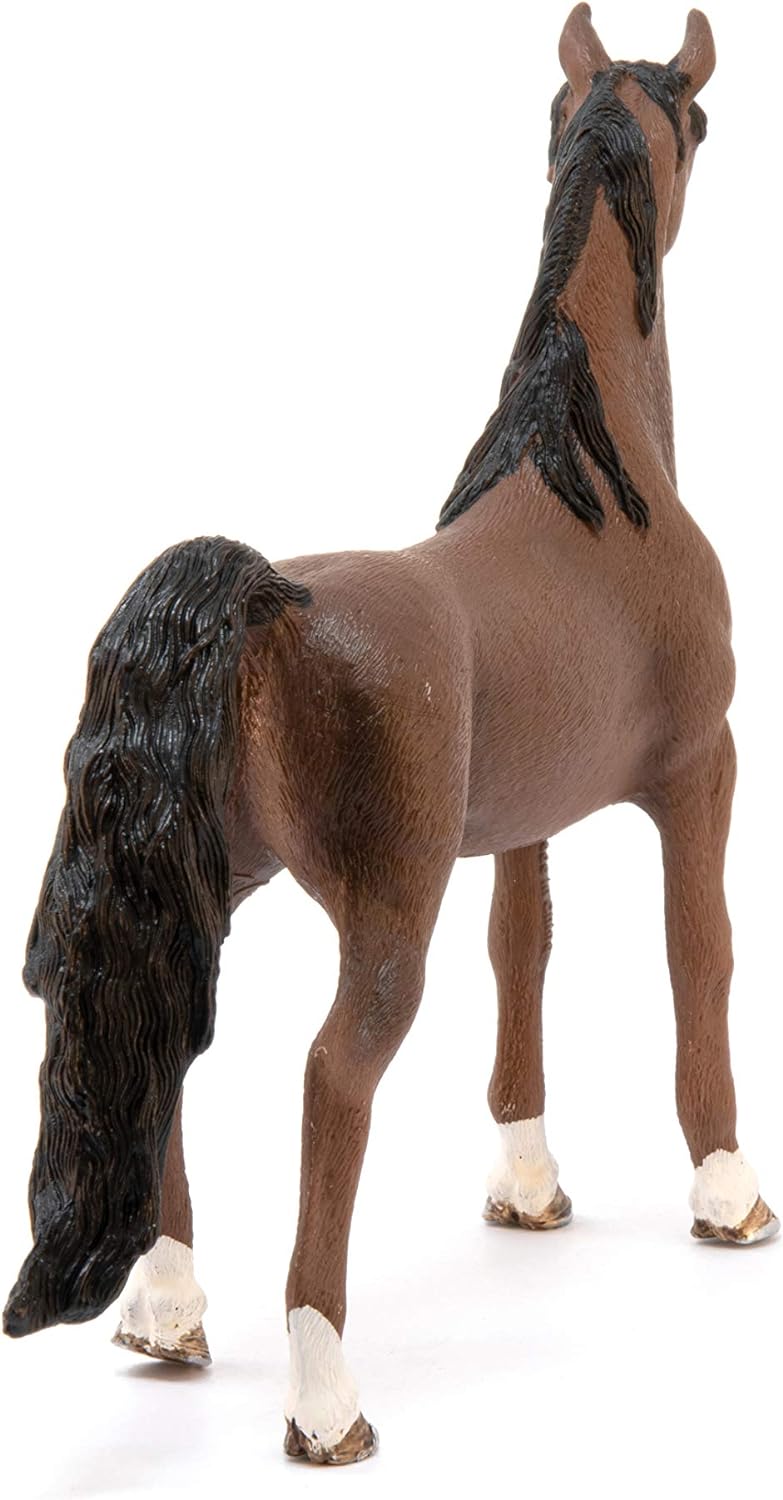 schleich 13913 American Saddlebred Wallach, ab 5 Jahren, HORSE CLUB - Spielfigur, 15 x 3 x 12 cm