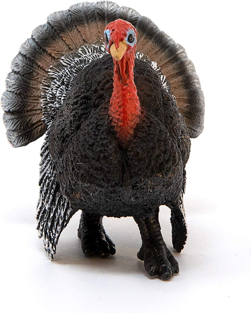 schleich 13900 Truthahn, ab 3 Jahren, FARM WORLD - Spielfigur, 5 x 5 x 6 cm