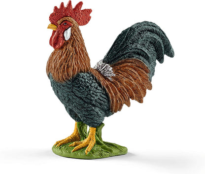 schleich FARM WORLD - Starter Set, Includes 4 x Collectable Toy Farm Animals, Cow, Sheep, Donkey Foal and Rooster Animals Toys for Kids ages 3+