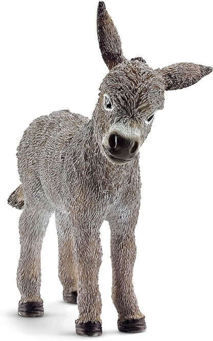 schleich FARM WORLD - Starter Set, Includes 4 x Collectable Toy Farm Animals, Cow, Sheep, Donkey Foal and Rooster Animals Toys for Kids ages 3+