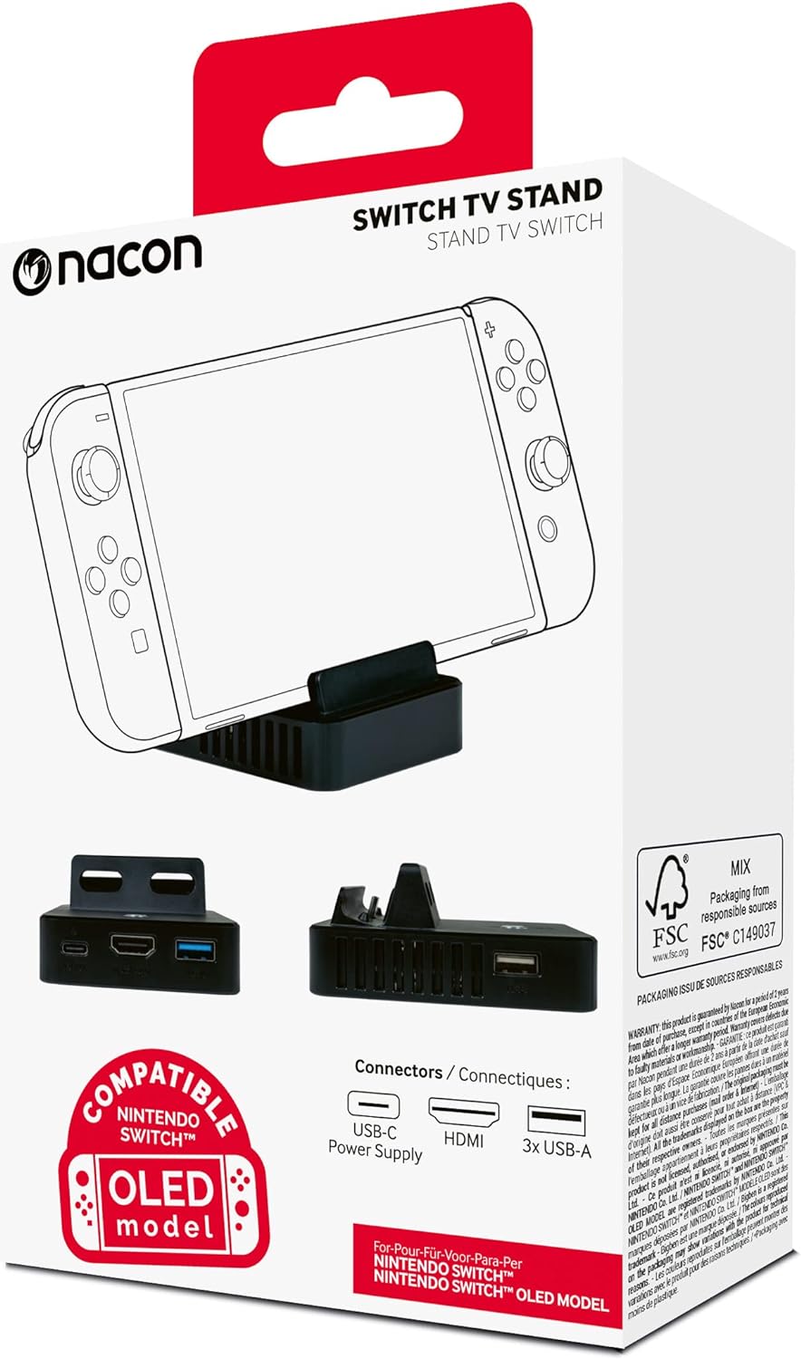 STAND TV SWITCH - Compatibel Nintendo Switch & OLED