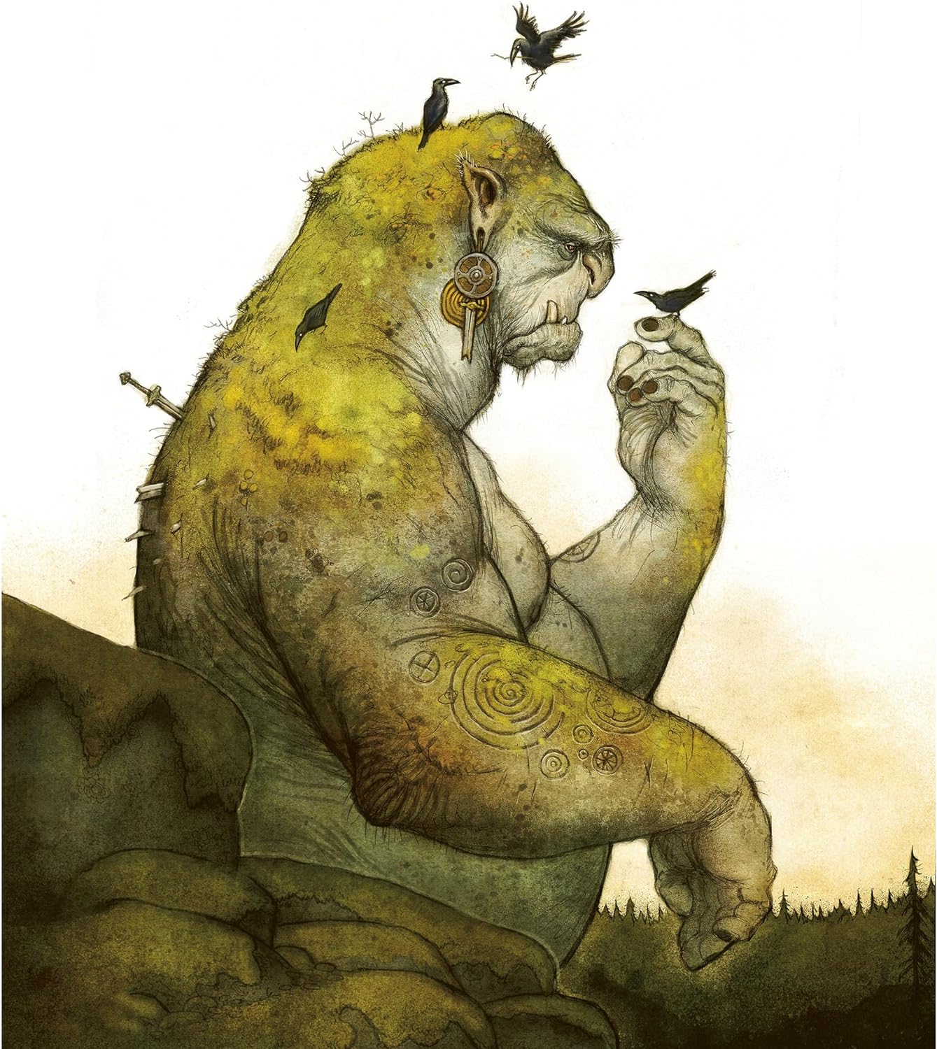 Vaesen: Lost Mountain Saga - Hardback RPG Book, Nordic Horror Roleplaying, 5 Mysteries, Adventure Module, Free League Publishing