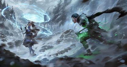 APE Games: Ivion: The Rune & The Rime - Herocrafting, Fantasy Fighting Deck-Building Board Game, Stand-Alone & Cross Compatible, Ages 13+, 2 Players
